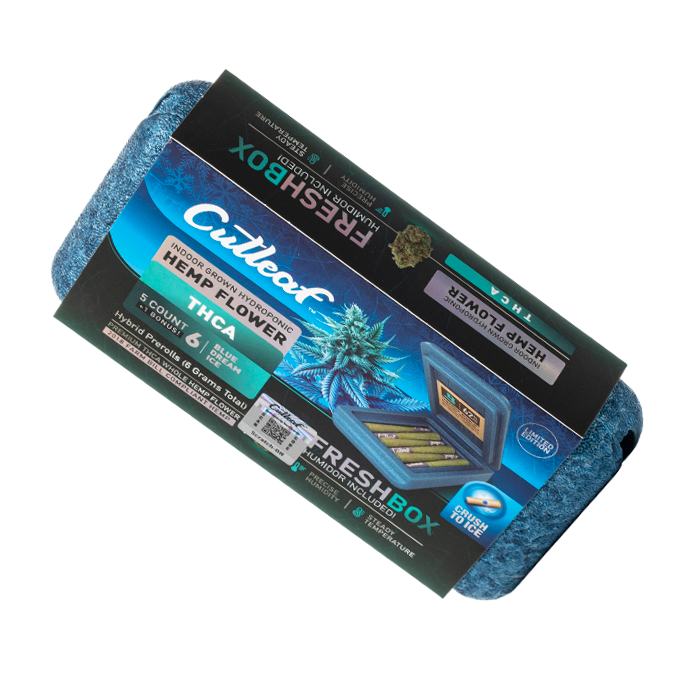 CutLeaf_HempFlowerTHCAPreRolls_BlueDreamIce