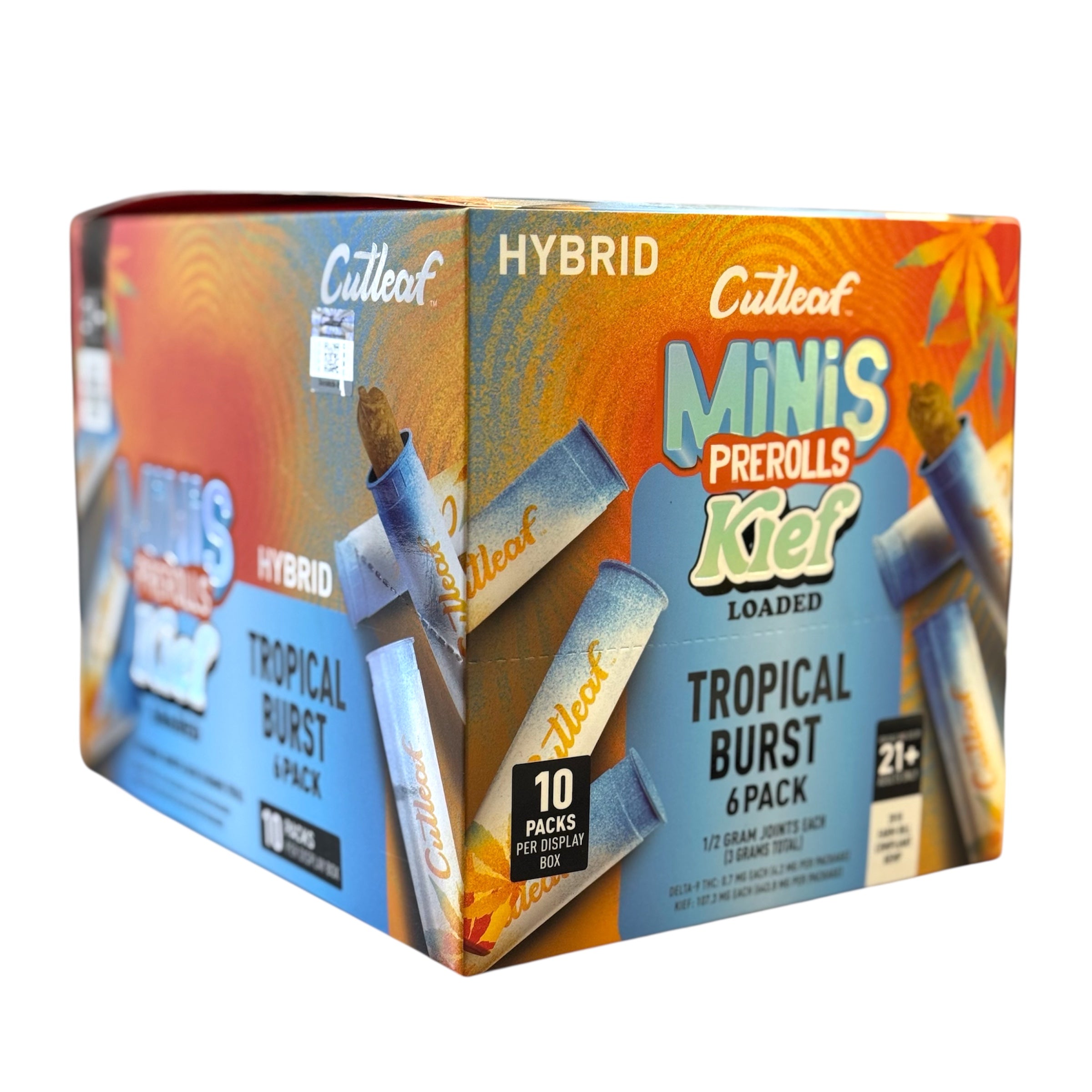 Cutleaf_MinisPreRolls_KiefLoaded_TropicalBurst