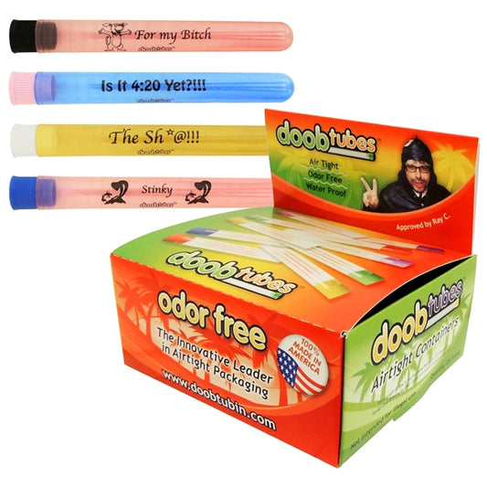 4" Doob Tubes | Airtight Containers