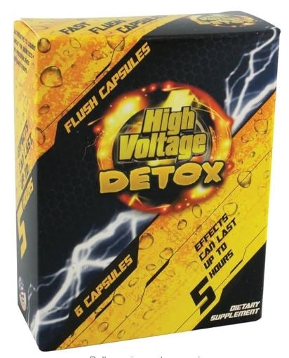 High Voltage Detox Flush Capsules 6 ct Capsules per Box