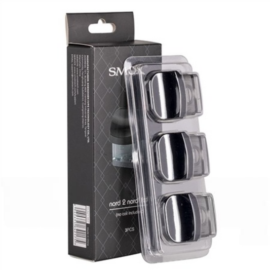 SMOK Nord 2 Empty Pod. 3 Pieces