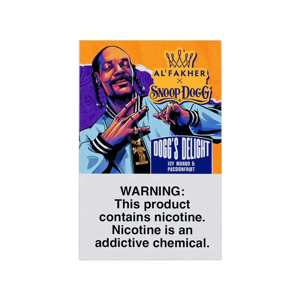 Al Fakher X Snoop Dogg Hookah Tobacco | 10/50g | Multiple Flavor Option