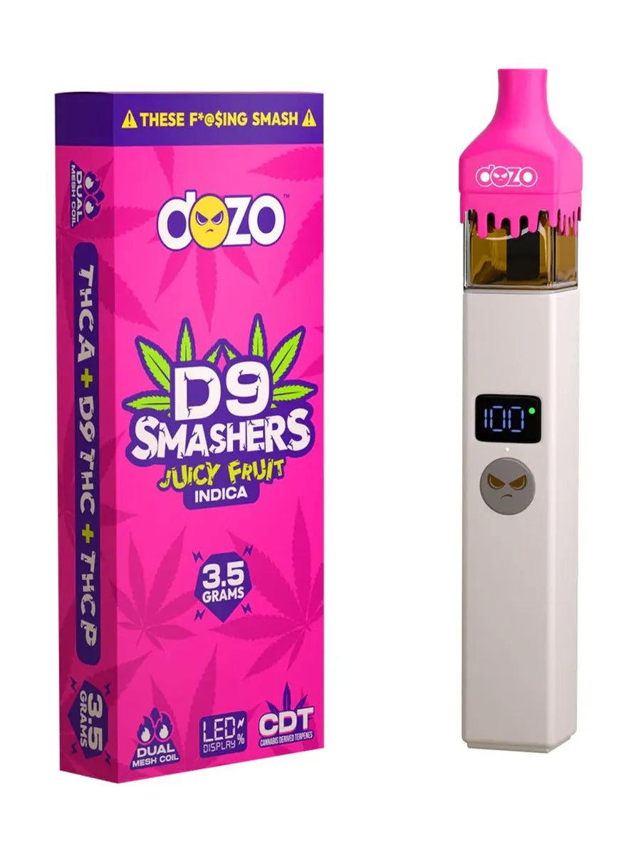 DozoD9SmashersVape_D9THC_JuicyFruit
