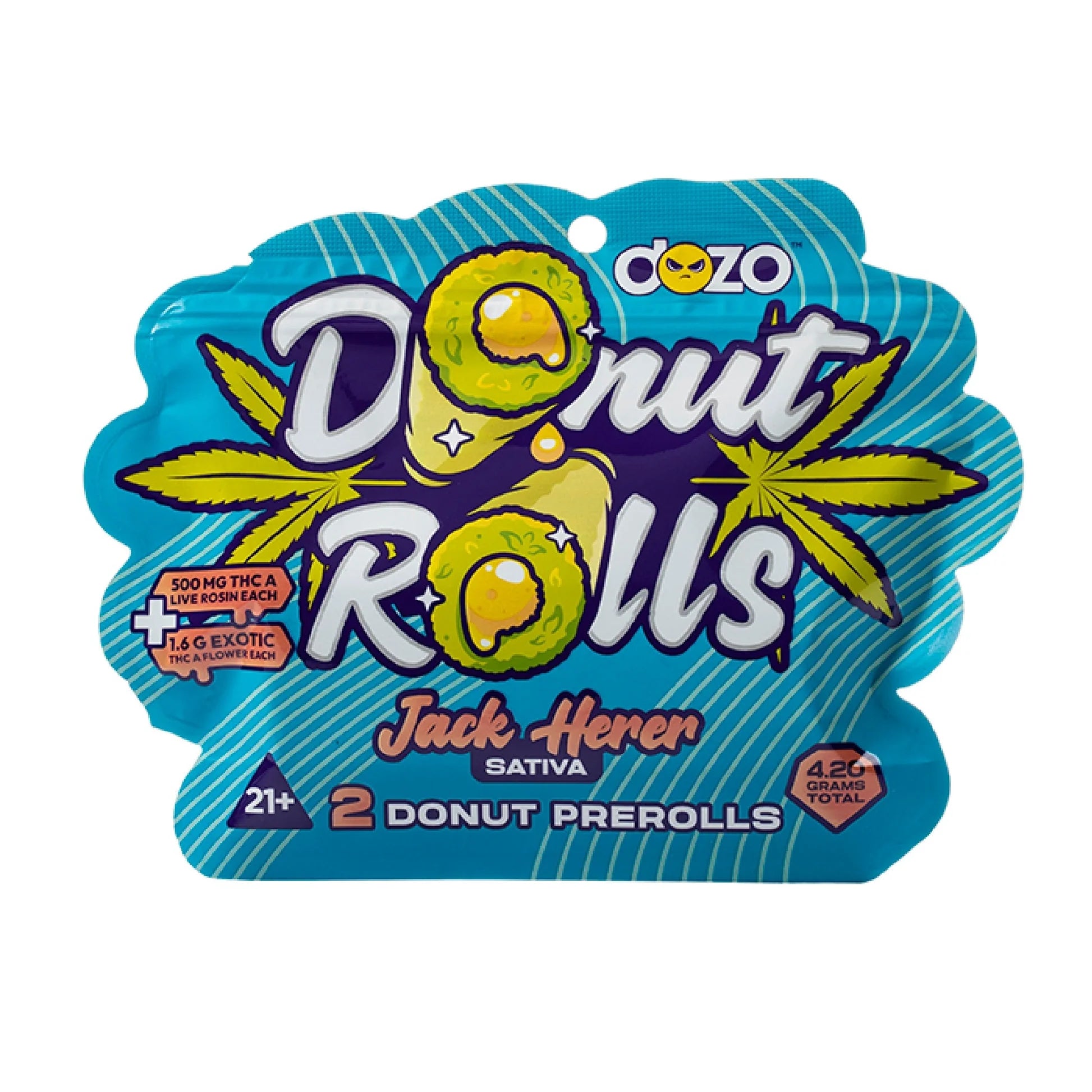 DozoDonutRolls_4.2Grams_2DonutPrerolls_JackHerer