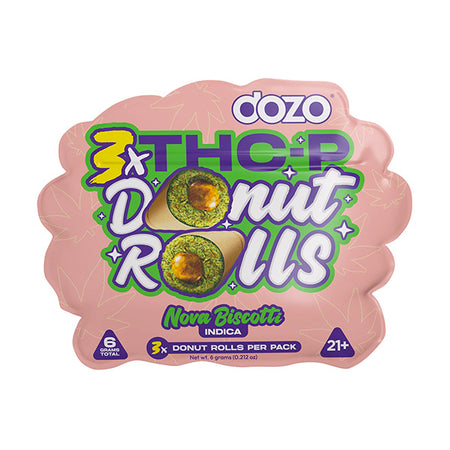 Dozo_DonutRolls_3xTHCPRollsPerPack_NovaBiscotti