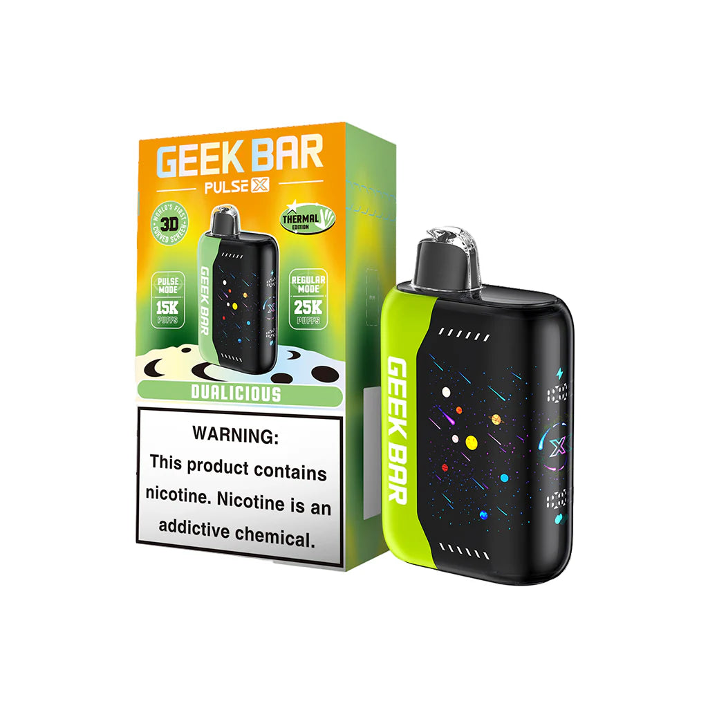 Geek Bar Pulse X | 25K Puffs | Rechargeable | 18ML | 5% | 5 Pack | Multiple Flavor Option