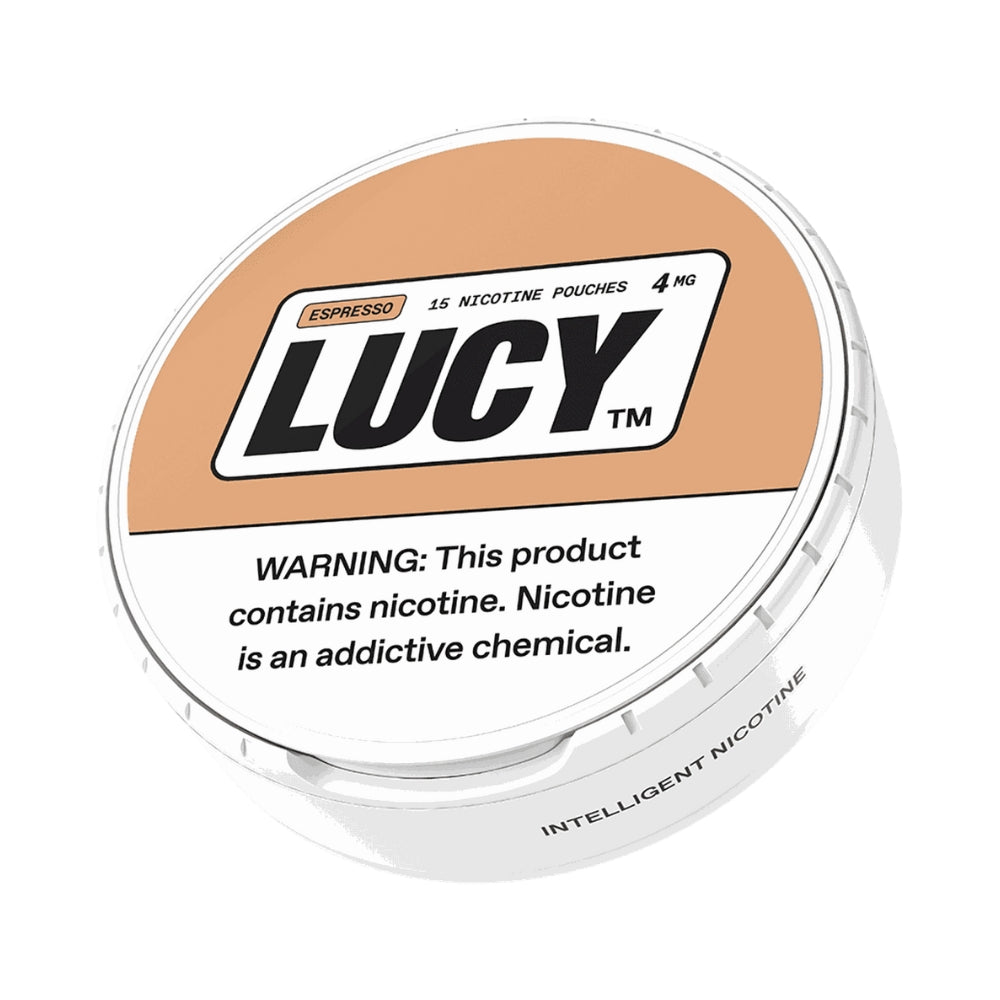 Lucy Nicotine Pouches | 4MG | 15 Pouches Per Pack | 5 Pack | Multiple Flavor Option