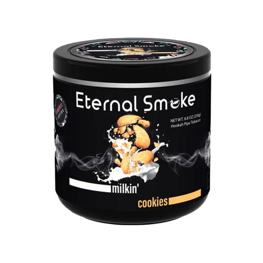 EternalSmoke_250GHookahTobacco_MilkinCookies