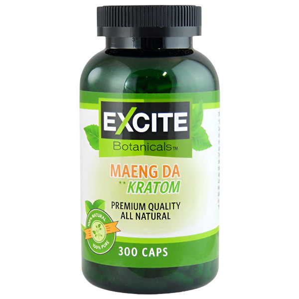 ExciteBotanicalsKratom_300Caps_MaengDa