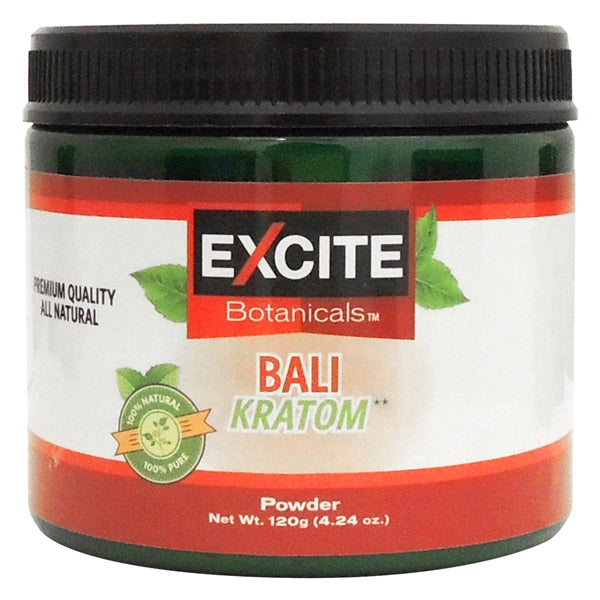 ExciteBotanicalsKratom_120GPowder_Bali