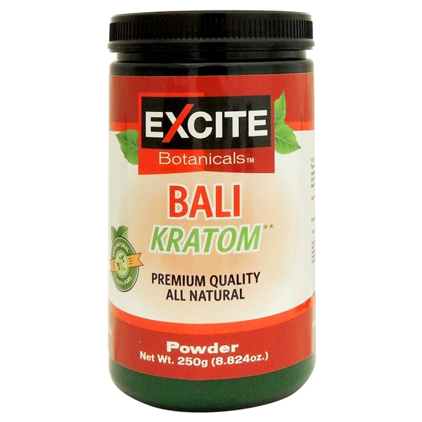 ExciteBotanicalsKratom_250GPowder_Bali