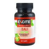 ExciteBotanicalsKratom_30Caps_Bali