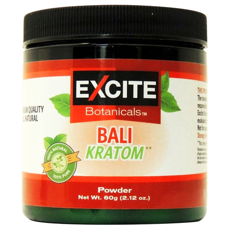 ExciteBotanicalsKratom_60GPowder_Bali