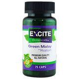 ExciteBotanicalsKratom_75Caps_GreenMalay