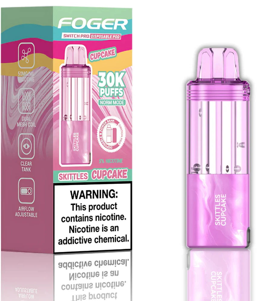 Foger_SwitchPro_DisposablePod_30KPuffs_SkittlesCupcake