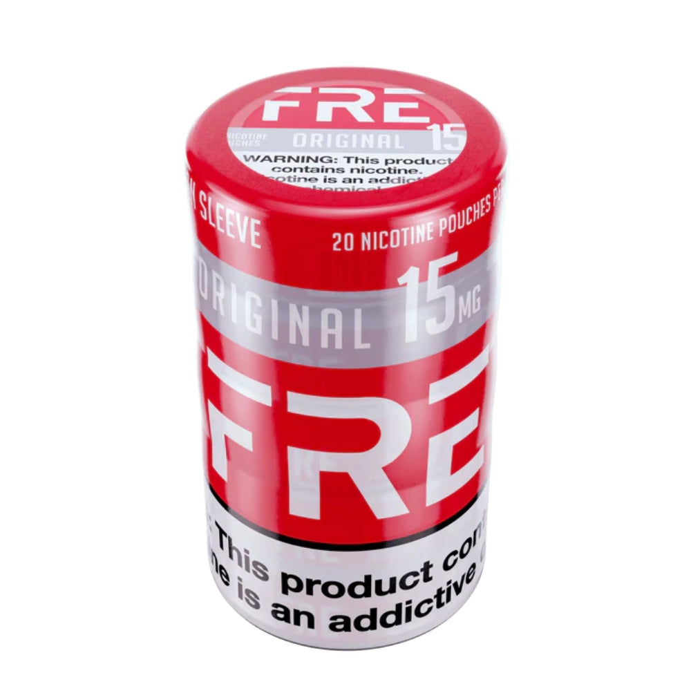 Fre Nicotine Pouches | 5CT | 15MG | Multiple Flavor Option