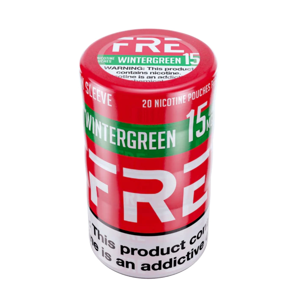 Fre Nicotine Pouches | 5CT | 15MG | Multiple Flavor Option