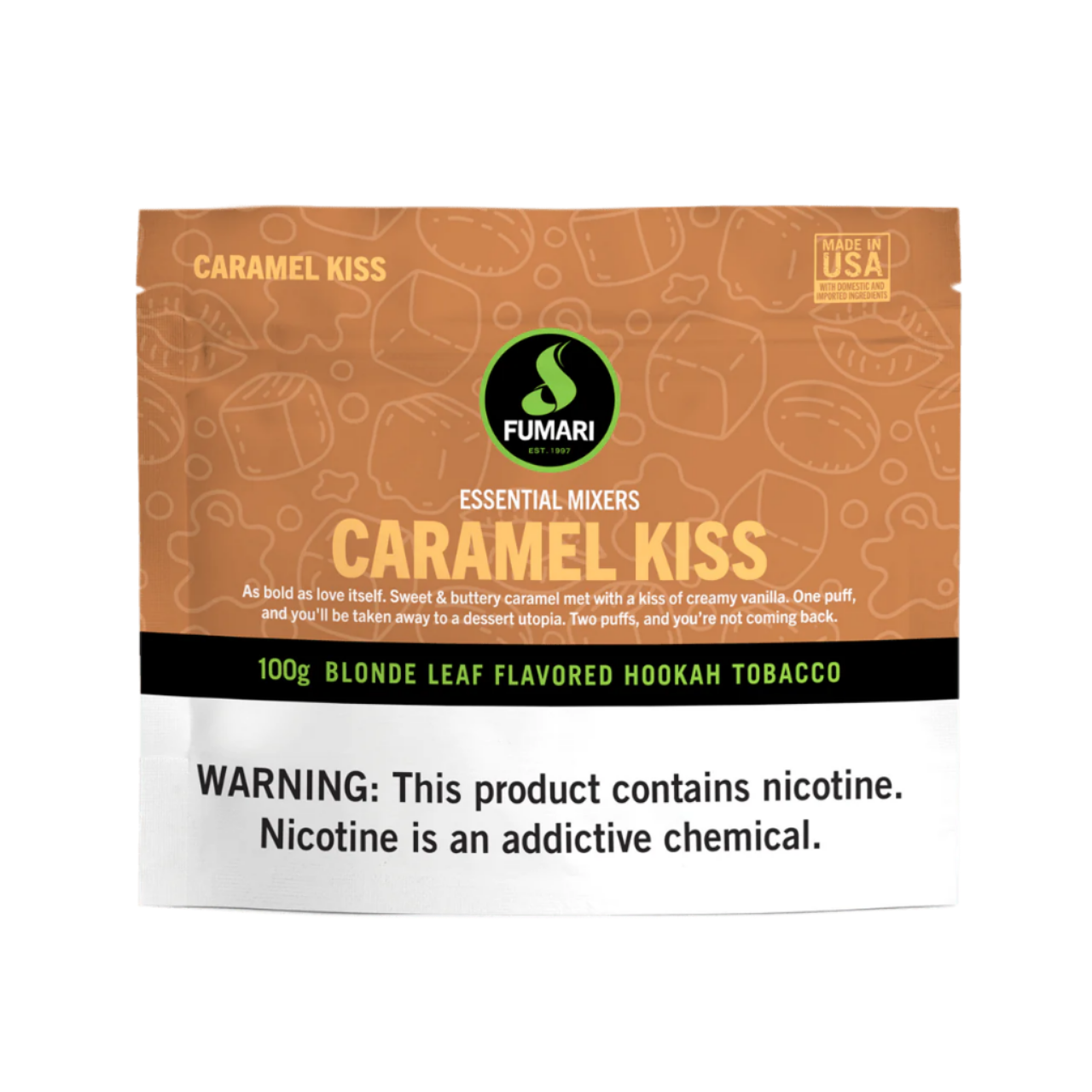 FumariHookahTobacco_100G_CaramelKiss