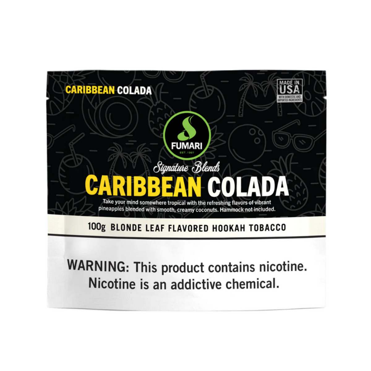 FumariHookahTobacco_100G_CaribbeanColada