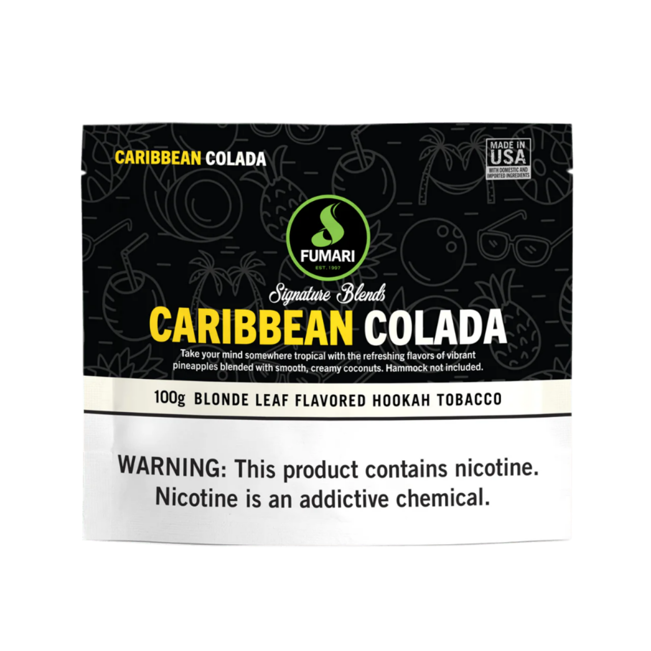 FumariHookahTobacco_100G_CaribbeanColada