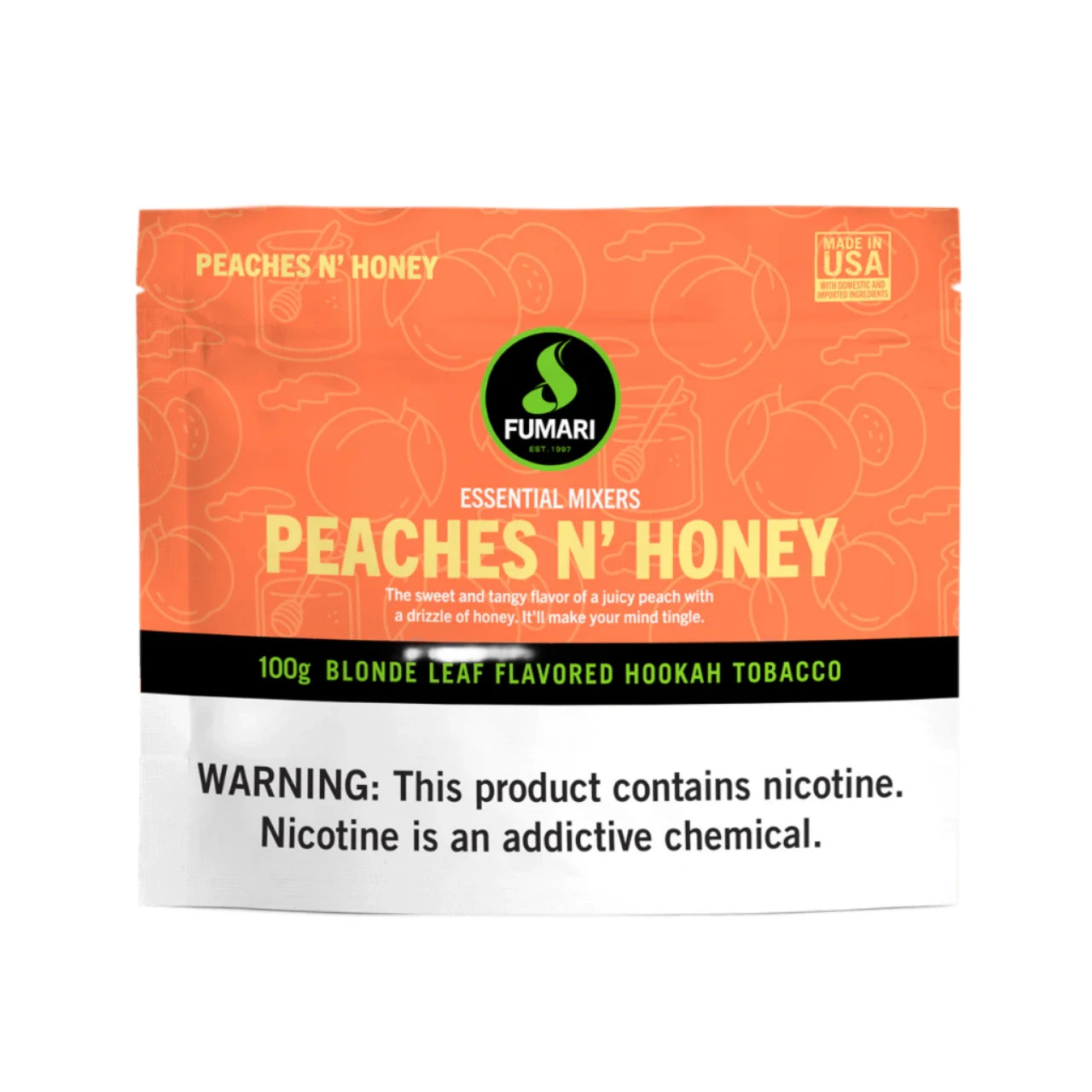 FumariHookahTobacco_100G_PeachesNHoney