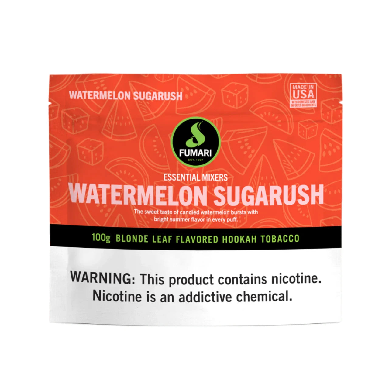 FumariHookahTobacco_100G_WatermelonSugarush