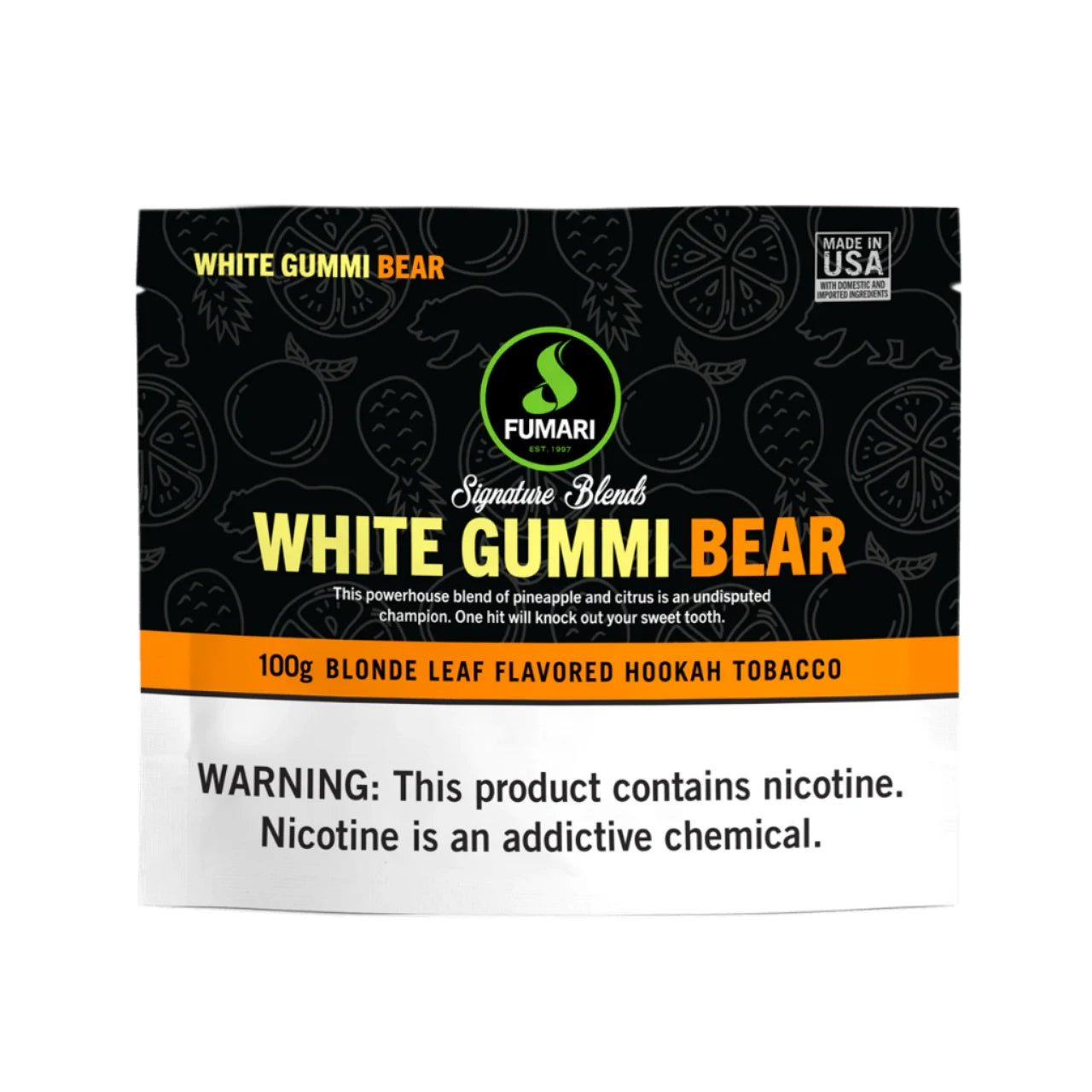 FumariHookahTobacco_100G_WhiteGummiBear