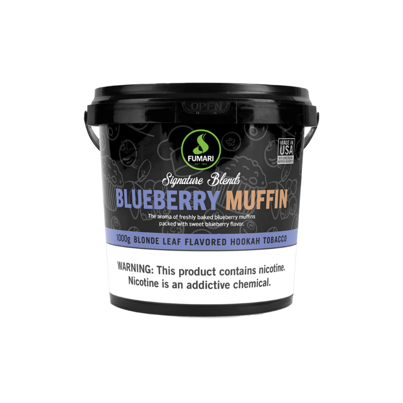 FumariHookahTobacco_1KG_BlueberryMuffin
