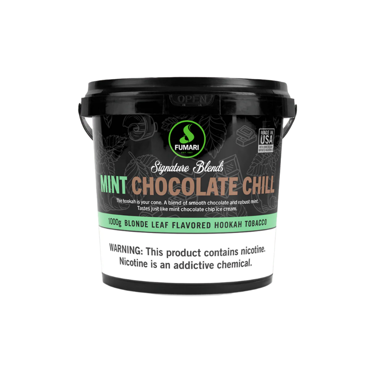 FumariHookahTobacco_1KG_MintChocolateChill