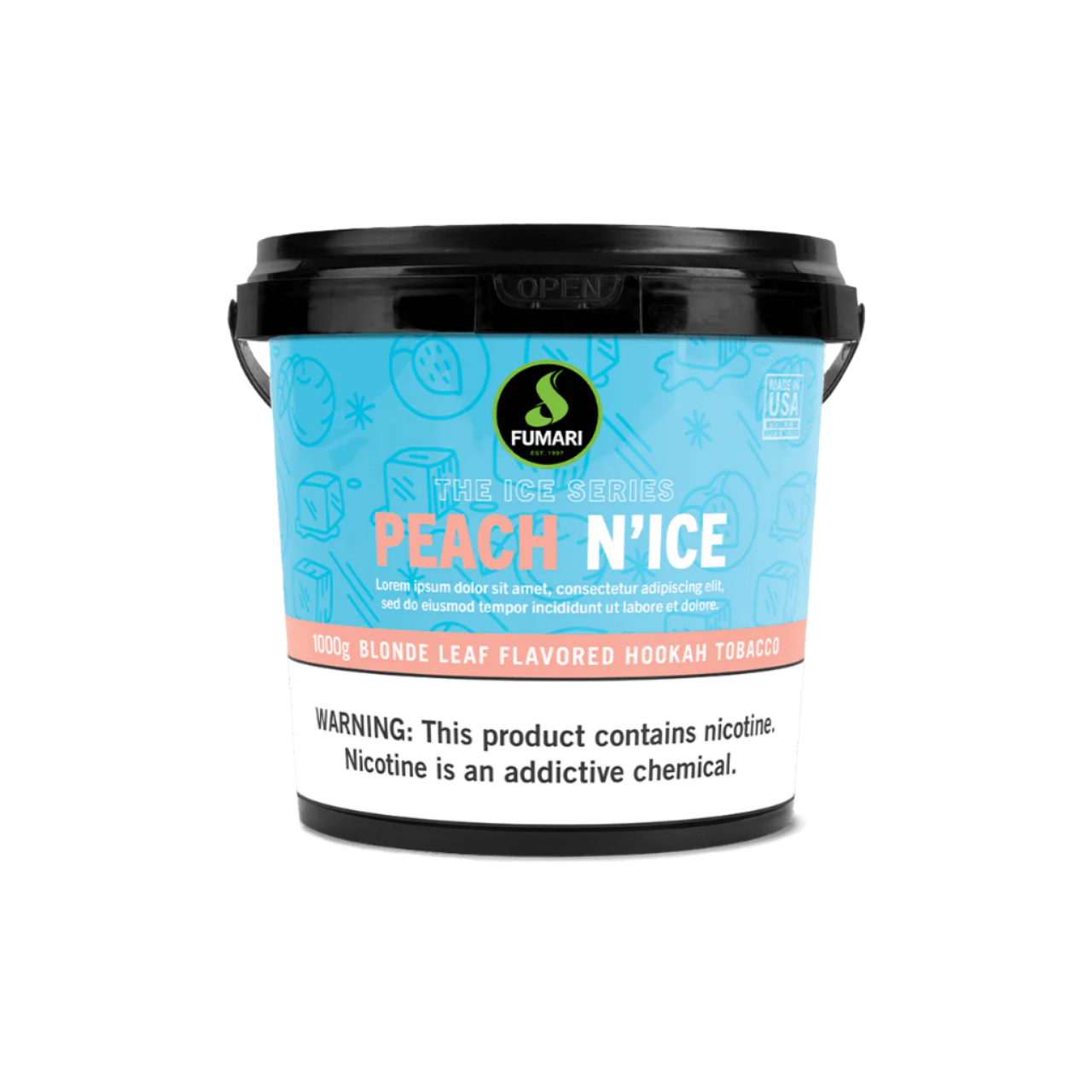 FumariHookahTobacco_1KG_PeachNIce