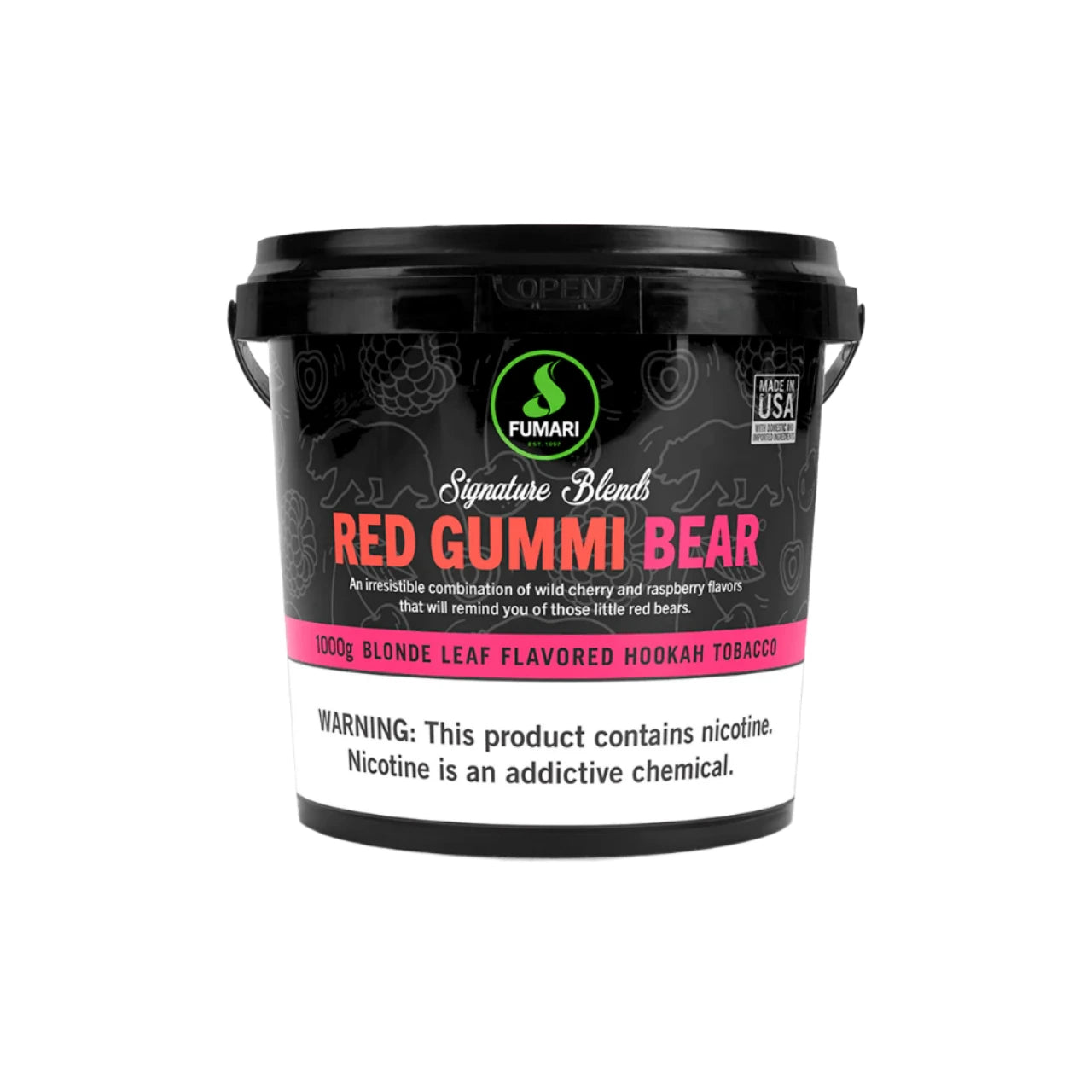 FumariHookahTobacco_1KG_RedGummiBear