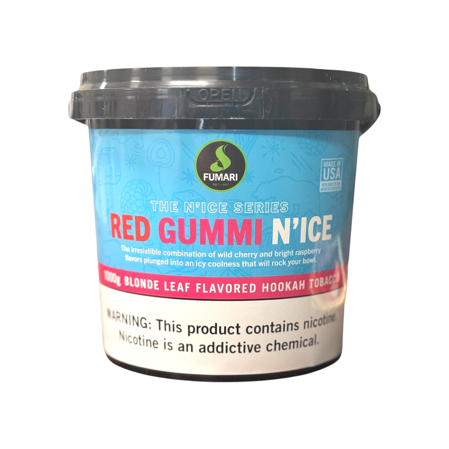 FumariHookahTobacco_1KG_RedGummiNIce