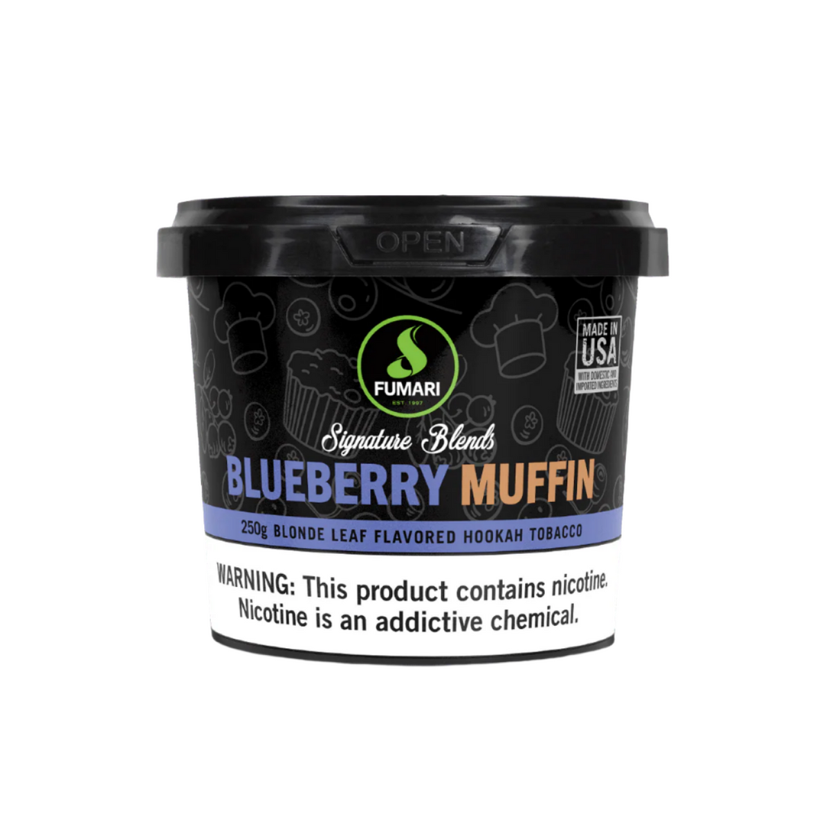 FumariHookahTobacco_250G_BlueberryMuffin