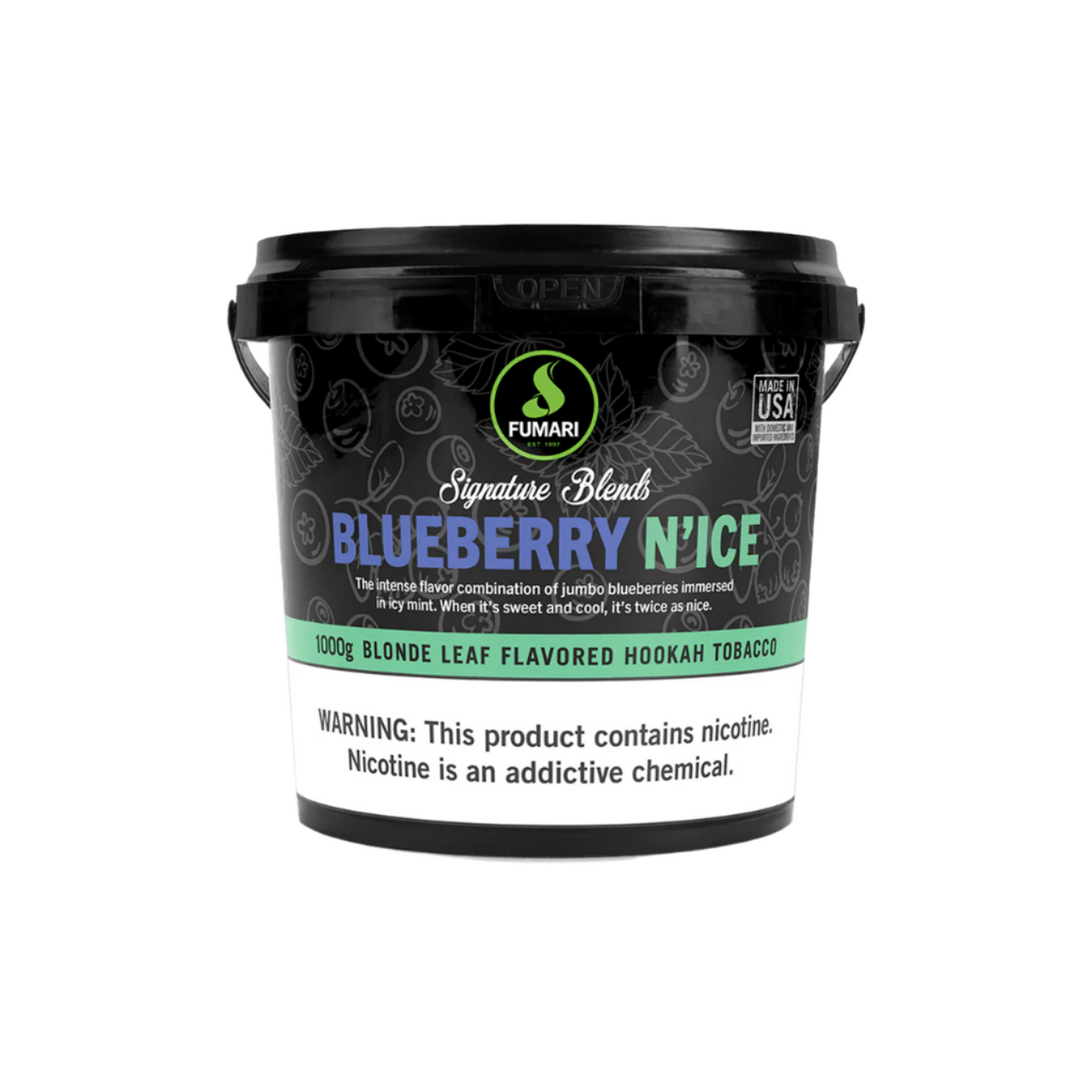 FumariHookahTobacco_250G_BlueberryNIce