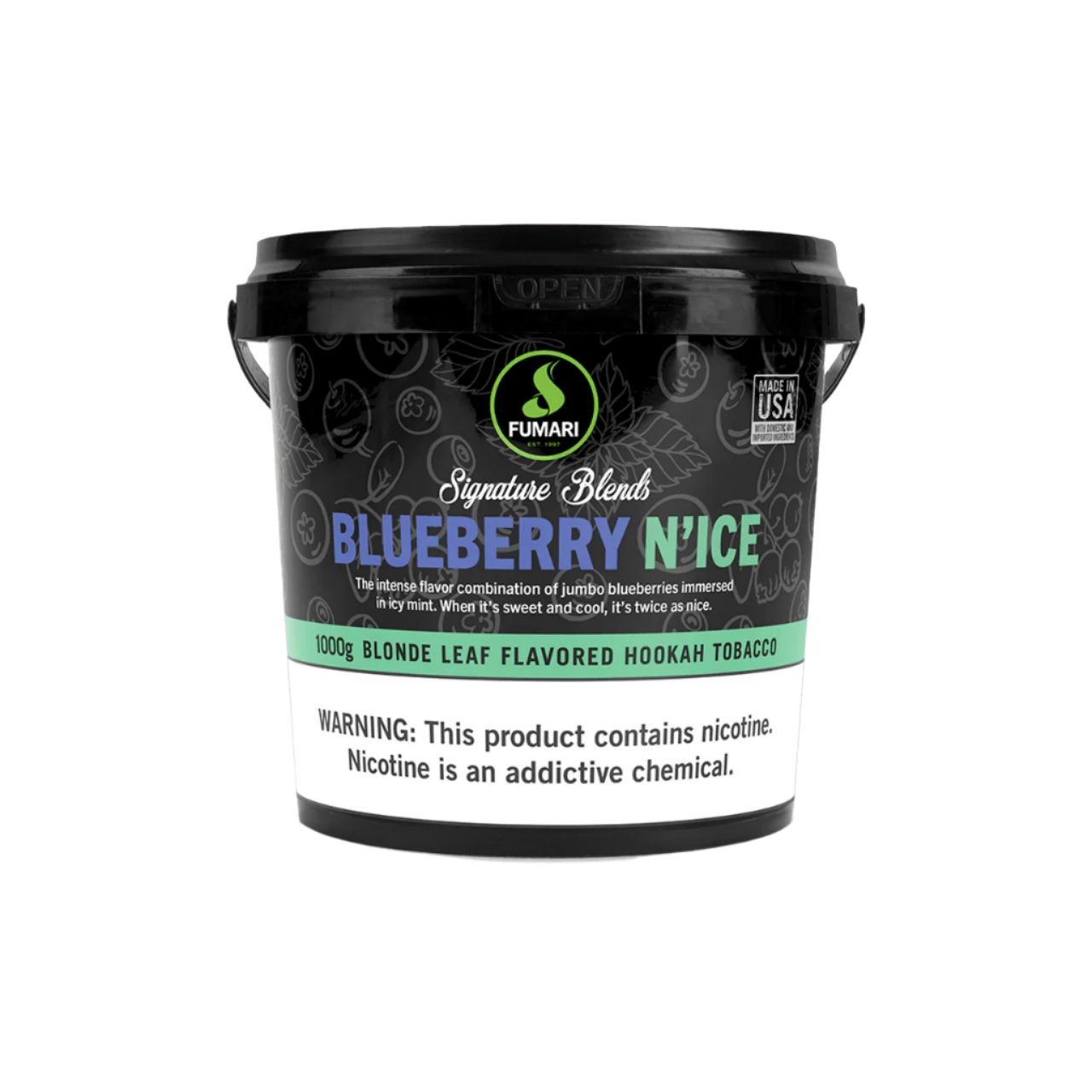 FumariHookahTobacco_250G_BlueberryNIce