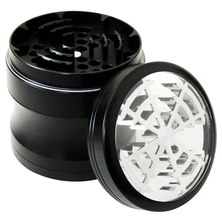 3" Black Metal Grinder