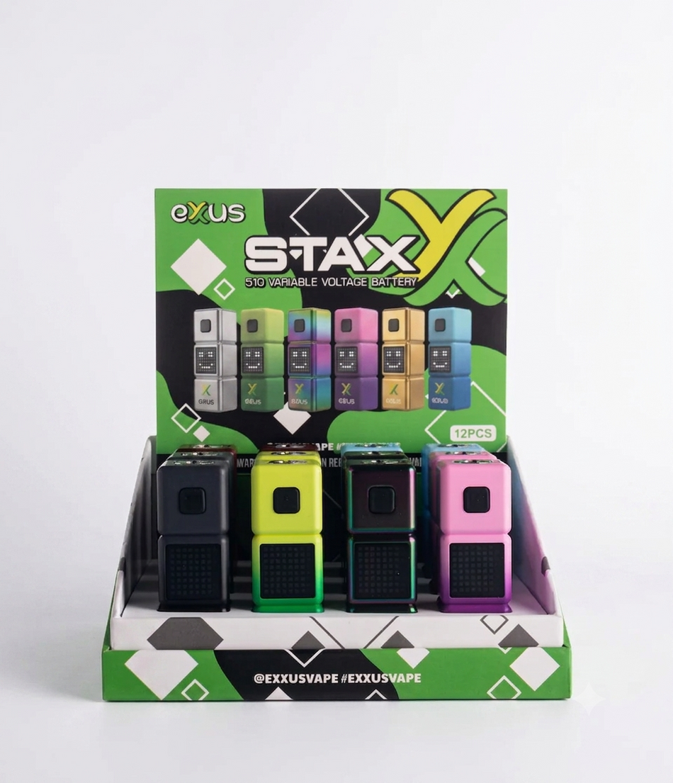 Exus Stax 510 battery | 12 pk