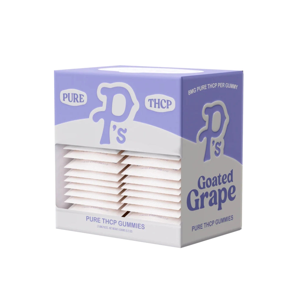 P's THCP Gummies | 30 Packs Per Display | 2 Gummy Per Pack | 16MG Per Pack | Multiple Flavor Option