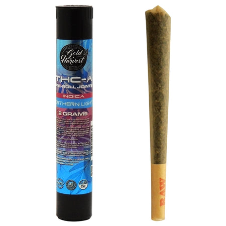 GoldHarvest_2GPrerolls_THCAJoints_NorthernLights1