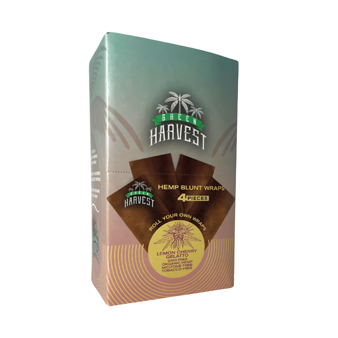GreenHarvest_HempFlatWraps_15Pack_LemonCherryGelato