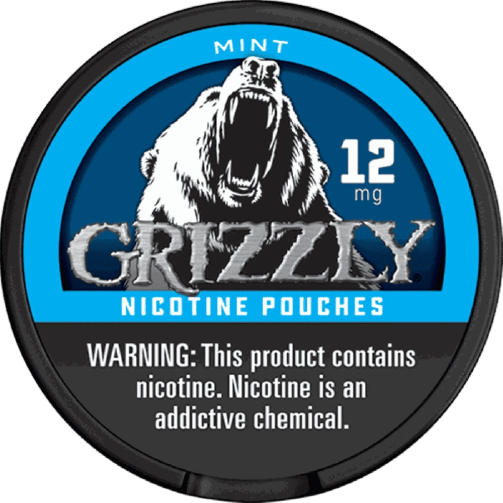 Grizzly_NicotinePouches_Mint_12MG