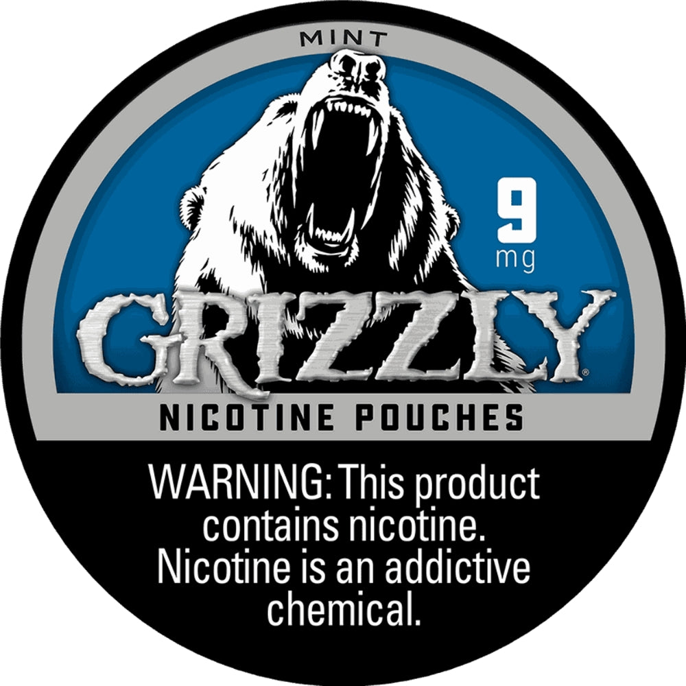Grizzly_NicotinePouches_Mint_9MG
