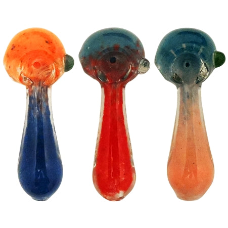 3.75" Flume Hand Pipe | Colors come Assorted