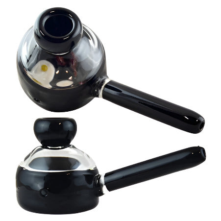 6" Skillet Pan + Eggs & Bacon Glass Hand Pipe