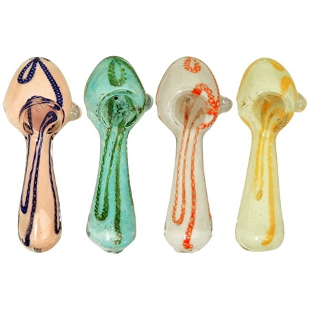 6'' Lasso Design Hand Pipe | Colors come Assorted