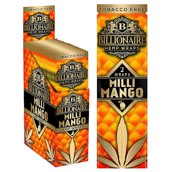 Billionaire Hemp Wraps | 2 Wraps | 25 Packs