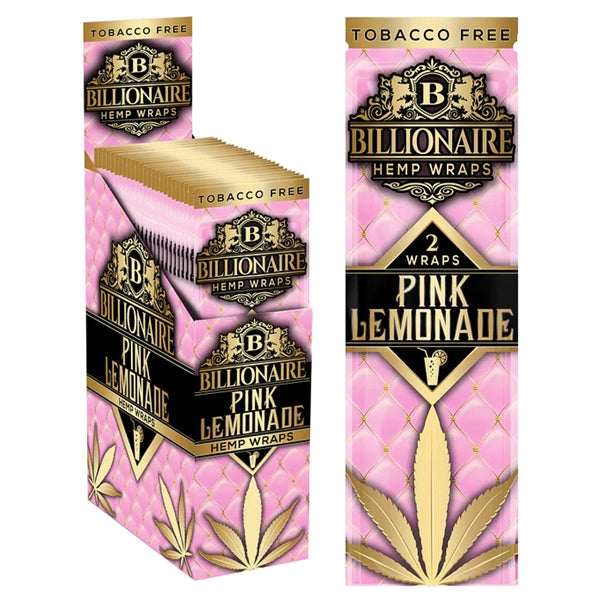 Billionaire Hemp Wraps | 2 Wraps | 25 Packs