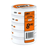Lucy Nicotine Pouches | 8MG | 15 Pouches Per Pack | 5 Pack | Multiple Flavor Option