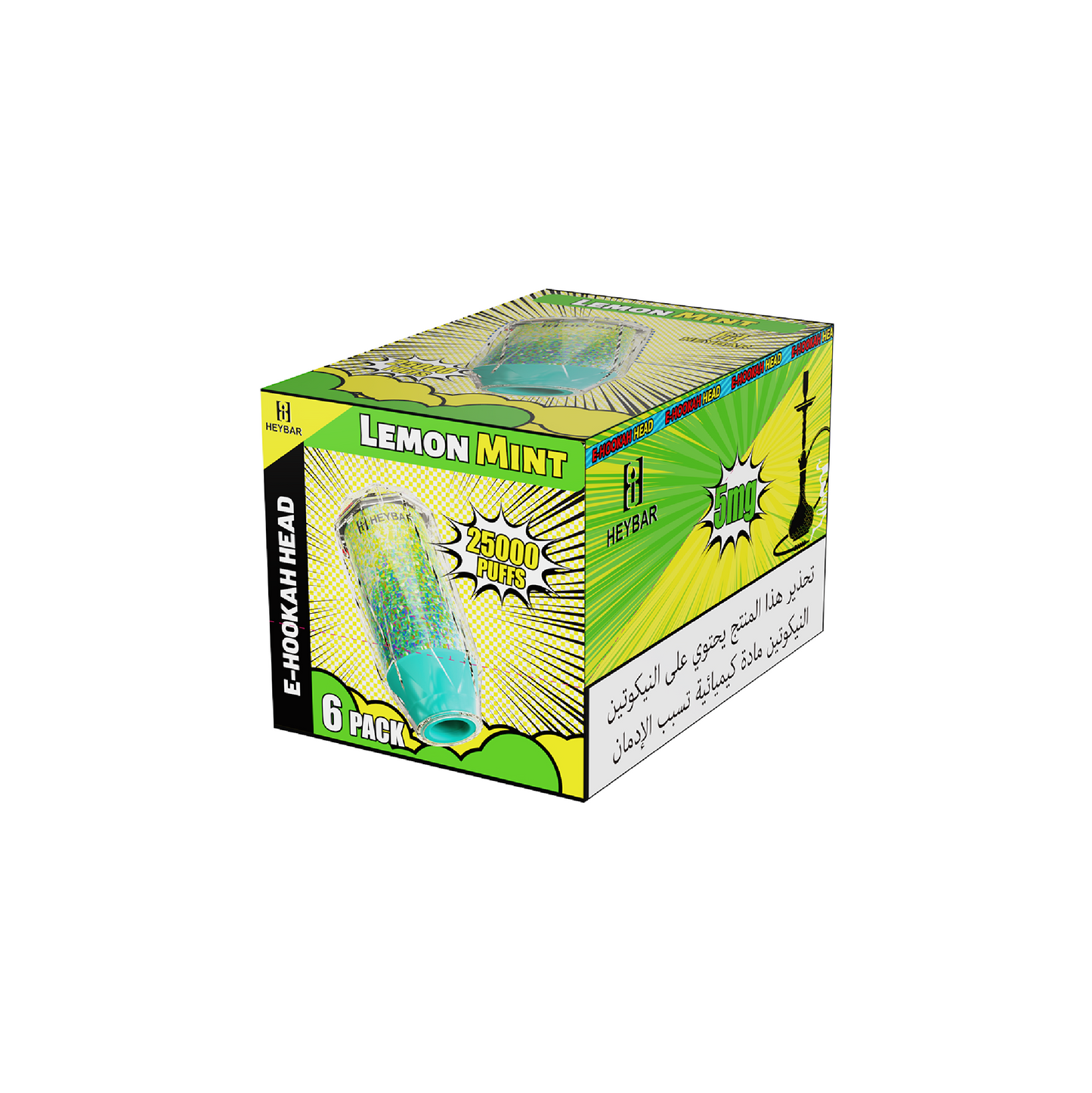 Heybar_Disposable_25KPuffs_LemonMint