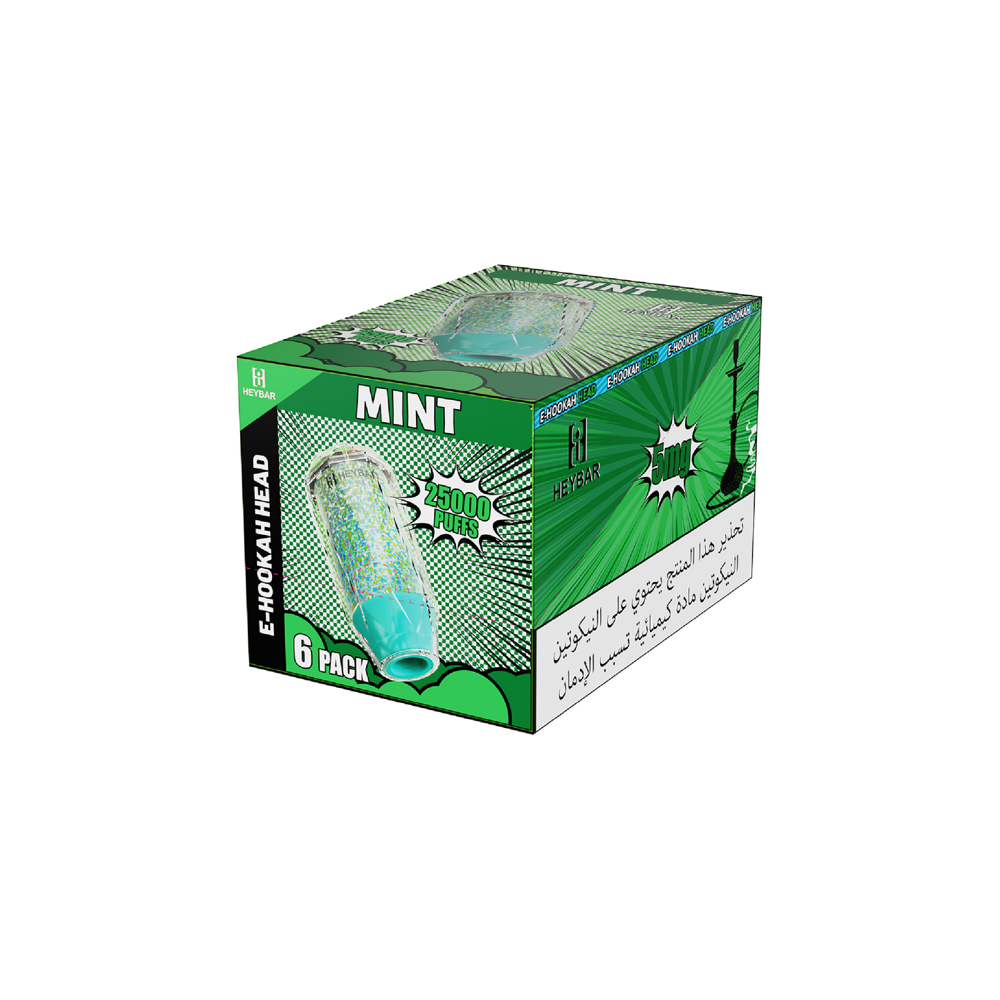 Heybar_Disposable_25KPuffs_Mint